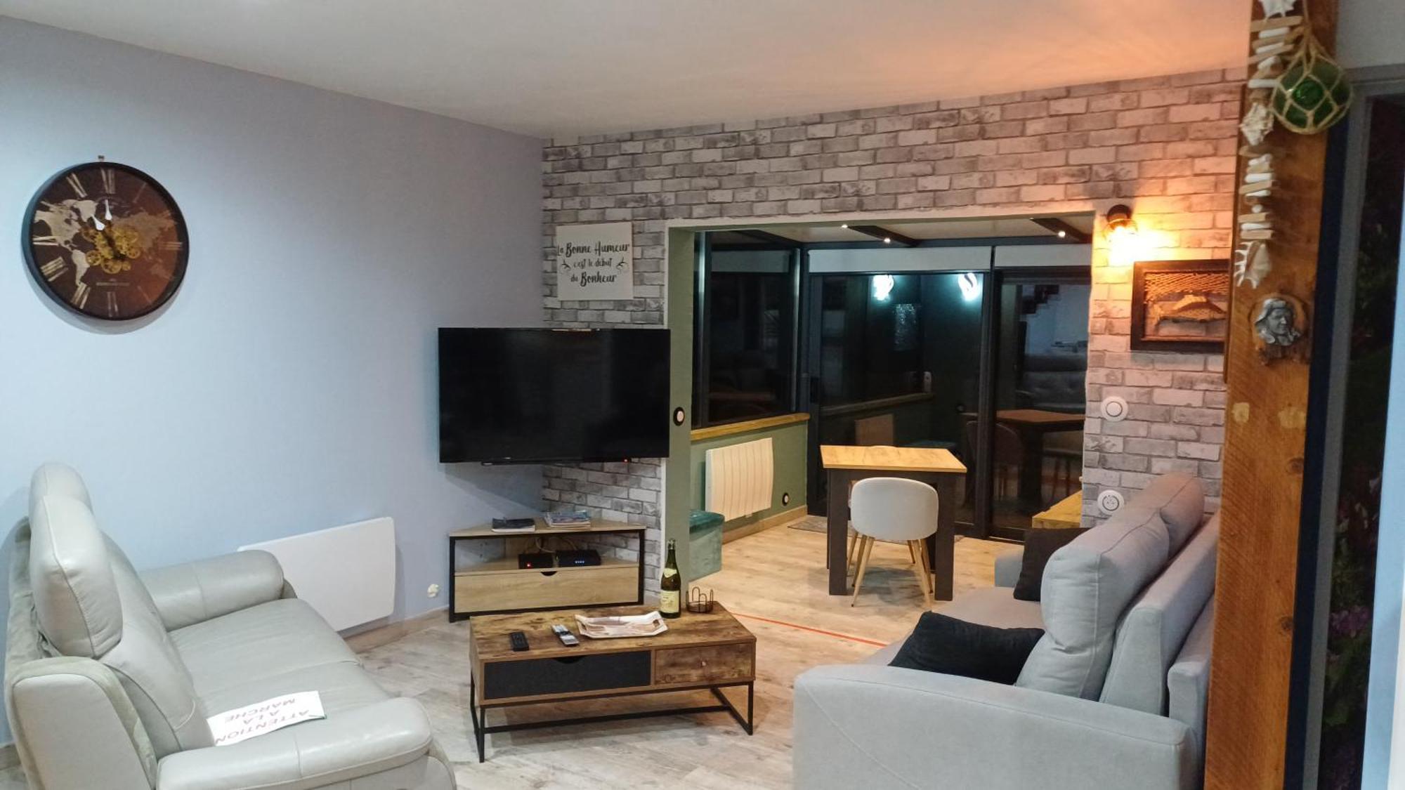 La Maison Entre Deux Plages,Vue Sur Mer Classee 4 Etoiles Criel-sur-Mer Zewnętrze zdjęcie